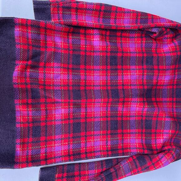 Ann Taylor Size S Plaid Long Cardigan - Picture 6 of 7